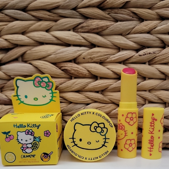 ColourPop Hello Kitty Lip Scrub & Lip Balm - Picture 1 of 3